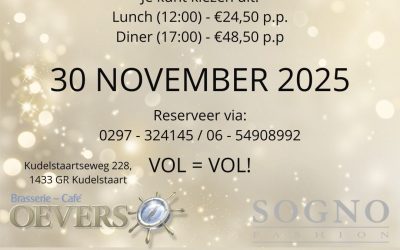 SOGNO fashion show bij OEVERS